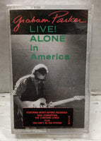 Graham Parker Live! Alone In America Sealed Cassette