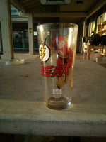 VINTAGE 1971 PEPSI COLLECTOR SERIES GLASS THE FLASH DC COMICS GREAT CONDITION
