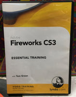 Adobe Fireworks CS3 Essential Training CD-Rom Set w/Insert