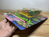 Teenage Mutant Ninja Turtles Michaelangelo 10 Back TMNT Playmates MOC 1988