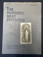 Vintage 1901 Book The Hundred Best Pictures Part V of Series By C. Hubert Letts