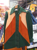 Vintage Susan Thomas Jacket & Pants Med Green   2 Pc Full Outfit Matching