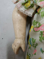 Vintage Effanbee 20s to 30s Cracks  ~HAUNTED~ 27"/28" Baby Doll W/ Rolling Eyes
