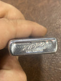 Vintage 1960s Zippo lighter 1111 - 1111 Pat. 2517191 “UCDBSOYA” engraved