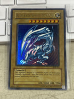 yugioh cards BLUE EYES WHITE DRAGON SDK-001 ULTRA RARE UNLIMITED EDITION