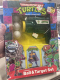 Vintage 1989 Tamfort TMNT Ninja Turtles Ball & Target Set Sealed
