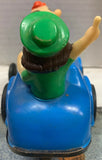 Vintage Wind Up Toy, Mechanical Car, Mid Century, Cragstan Back Seat Driver