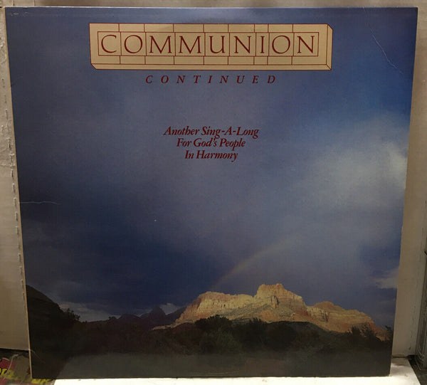 Communion Singers Communion Continued Record Set BWR2022