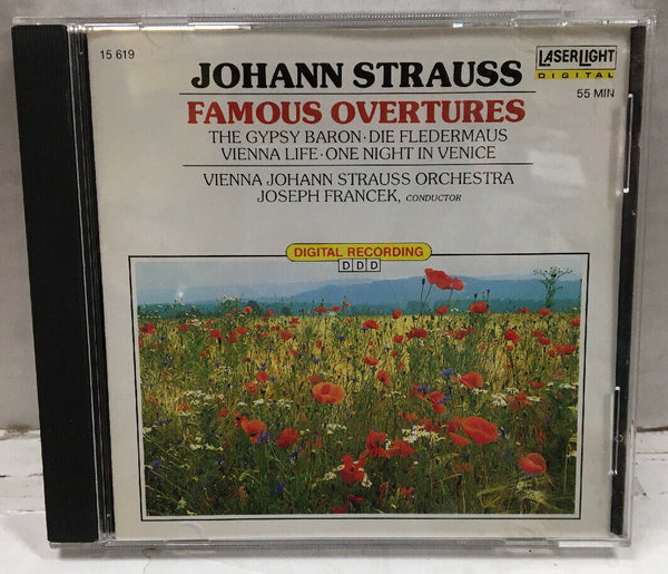 Johann Strauss Famous Overtures CD