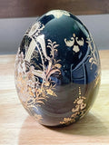 Vintage Roman Scene (Story-Telling) Chinese Satsuma Collectible Porcelain Egg