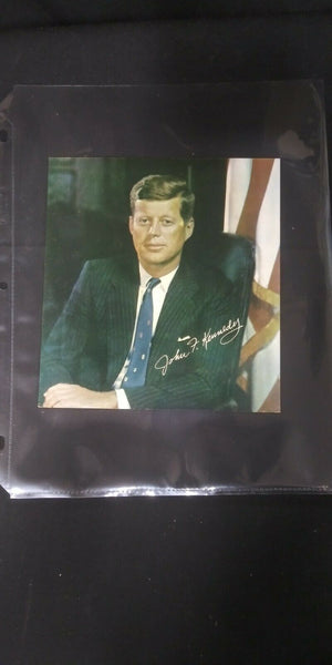 VINTAGE 35th U.S. President John F. Kennedy AUTOGRAPHED Photo