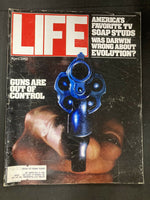 Vintage LIFE Magazine April 1982 Guns Are Out Of Control Excellent Condition