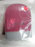 Samick Piano Key Cover and Glove Duster - Red Felt Embroidered Keyboard Cover
