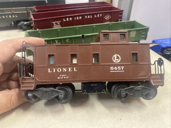 Vintage Lionel Lines O gauge Postwar Railroad Caboose 6457