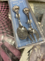 Hawaii Souvenir Collectors Spoon & Fork Set