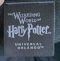 Unisex The Wizarding World of Harry Potter Universal Black Cotton Dad Hat EUC
