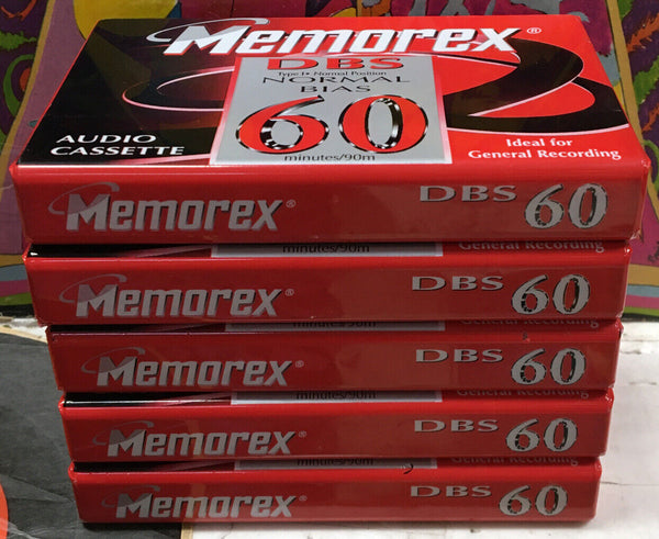 Memorex DBS 60 Sealed Cassette Set