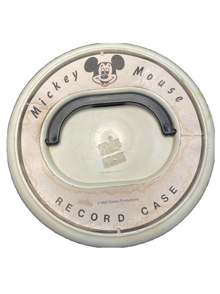 Vintage Authentic 60’s-70’s Mickey Mouse 45 Record Case Walt Disney Productions