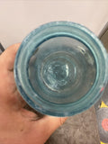 Vintage Blue Ball Mason Jar quart #5 Canning Jar w Ball Zinc Lid