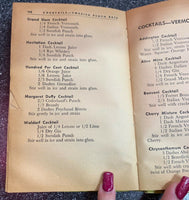 VTG The Standard Bartender's Guide Patrick Gavin Duffy 1948 Hardcover PERMABOOKS
