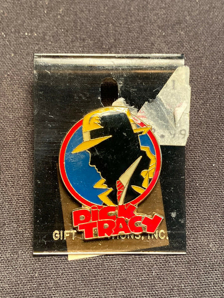 Vintage Disney Dick Tracy Gift Creation Pin Custom Lot Of 6 Pins Great Condition