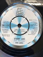 RICK JAMES - LOVE GUN / STORMY LOVE 7" PROMO / DEMO - UK 1979 Motown EX