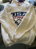 VTG Dream Team USA 1992 Olympics XL Pullover Sweater-Fruit Of The Loom