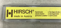 Vintage Hirsch 10mm Brown Leather Genuine Crocodile Skin Watch Band New