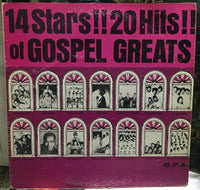 14 Stars!! 20 Hits!! Of Gospel Greats Various Record GPAS12