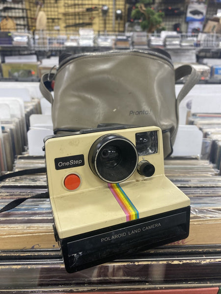 Vintage Polaroid Land Camera One Step, Untested  W Bag