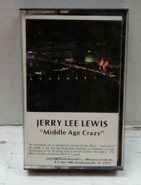 Jerry Lee Lewis Middle Age Crazy Cassette
