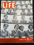 VTG LIFE Magazine January 31st, 1938 Student Nurses
