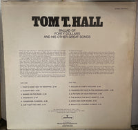 Tom T. Hall Ballad Of Forty Dollars And His Other Great Songs Record SR61211