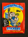 VINTAGE 1986 Topps Garbage Pail Kids Series 6 Lot Of 6 UNOPENED Wax Packs NEW!