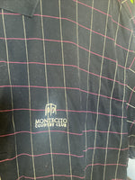 vintage Men's PETER MILLAR Montecito Country Club Golf  Retro Shirt Size XL