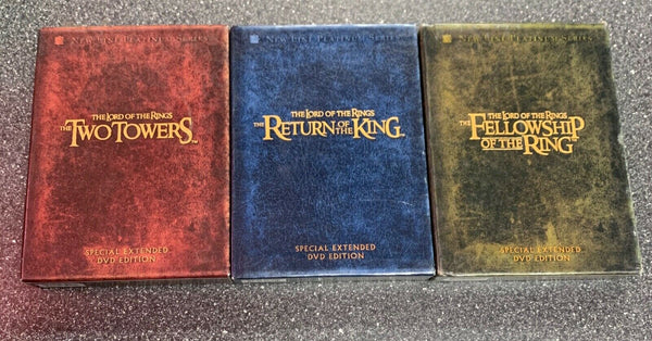 The Lord Of The Rings Trilogy DVD SET Special Extended Edition: OPEN BOX