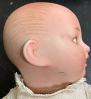 Vintage Nippom Bisque Baby Doll #501 - Year unknown - 12inch