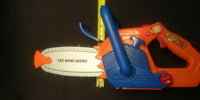 Vintage - Chainsaw "The Home Depot" Children's Play Tool with Sound and Movement
