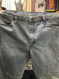 Wrangler 13MWZGH Washed Denim Jeans 36x32 Cowboy Original fit