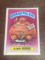 Vintage Garbage Pail Kids SLOBBY ROBBIE 5”x7” big  card