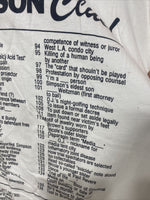 Vintage OJ Simpson “the puzzle of the Century” t shirt 1994 Trial of the Century