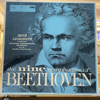Nine Symphonies of Beethoven 7 LP Set (1966, Reader's Digest) Rene Leibowitz; EX