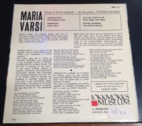 Maria Varsi Self Titled 7" E.P.