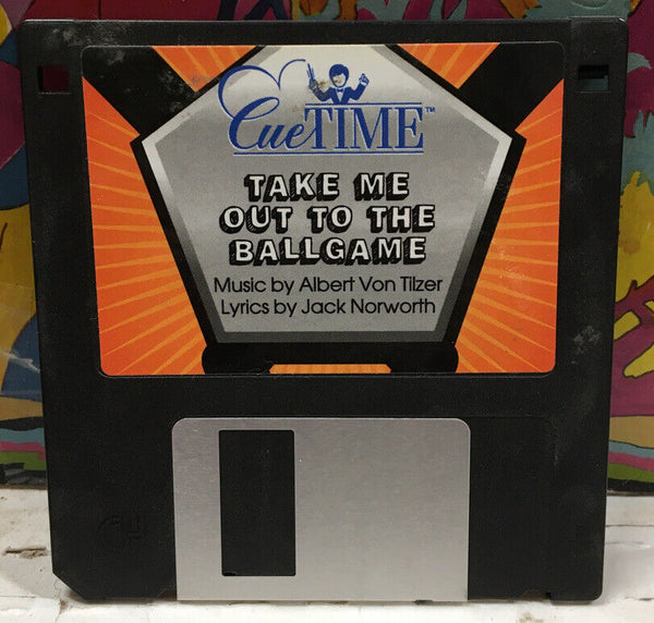 Cue Time Take Me To The Ball Game Floppy Disc