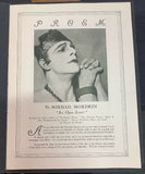 Vintage program Mikhail Mordkin and his Russian Ballet January 10, 1927 RARE !!