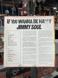 JIMMY SOUL~"IF YOU WANNA BE HAPPY"~ "vg+"~S.P.Q.R..1963 U.S.PRESS"~LP!!!