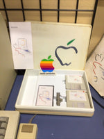 Tested VTG Apple Macintosh 512K Bundle with laserwriter and RARE accessories!