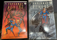 Superman Aliens 1 2 Dan Jurgens Kevin Nowlan DC Black Horse Comics 1995 Lot 2