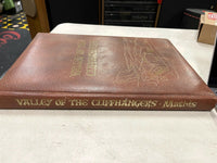 Valley of the Cliffhangers by Jack Mathis, 1975 1st edition. very large hardback