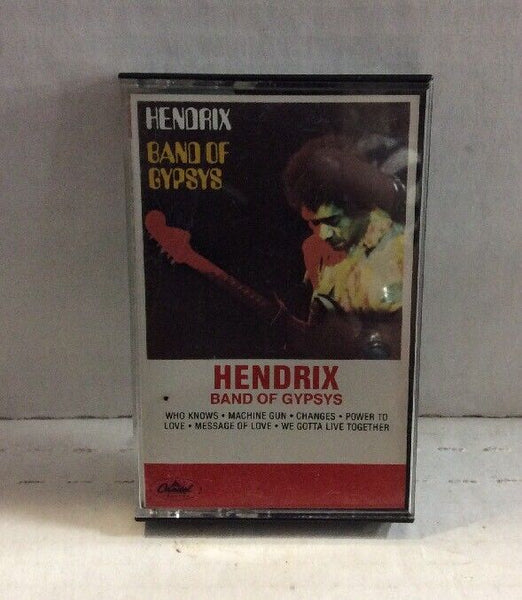 Jimi Hendrix Band Of Gypsys vintage Cassette (free fast ship!)
